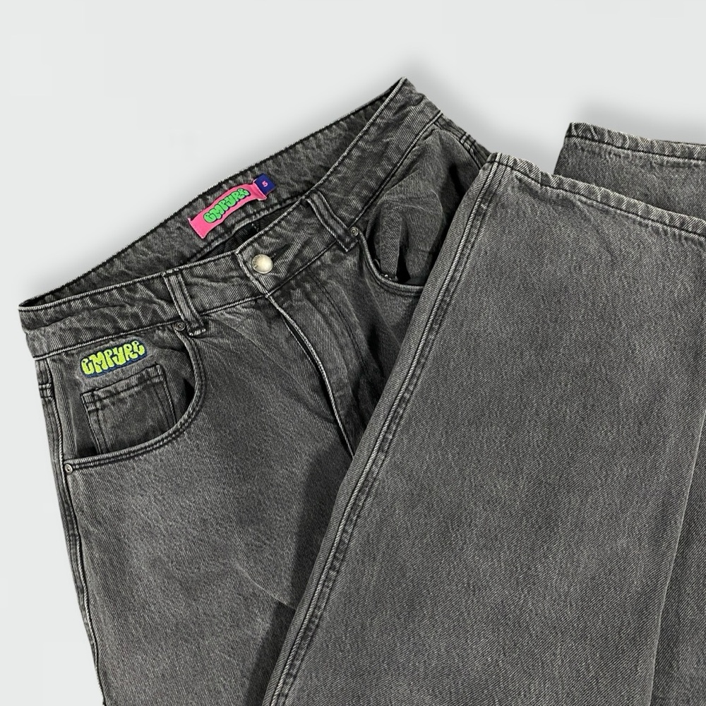 Empyre Tori 90s Black Wash Carpenter Skate Jeans Women’s Size 5 READ